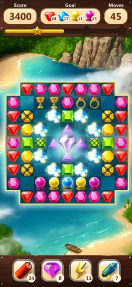 Game screenshot Jewels Planet  - Match 3 Game hack