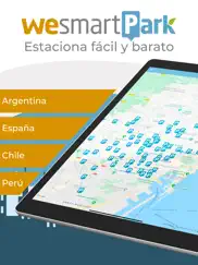 wesmartpark - parking barato ipad capturas de pantalla 1