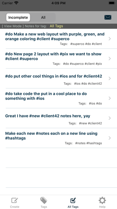 Screenshot #3 pour HashNotes