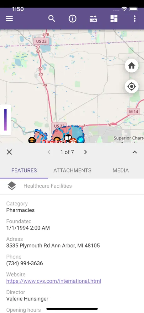 City Map - Ann Arbor