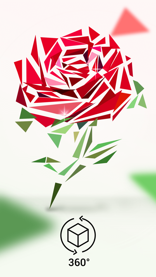 #4. LOVE POLY - NEW PUZZLE GAME (iOS) 来自: EYEWIND LIMITED
