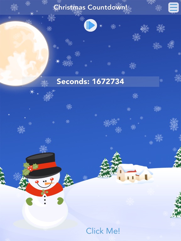 Christmas Countdown! + Music iPad screenshot