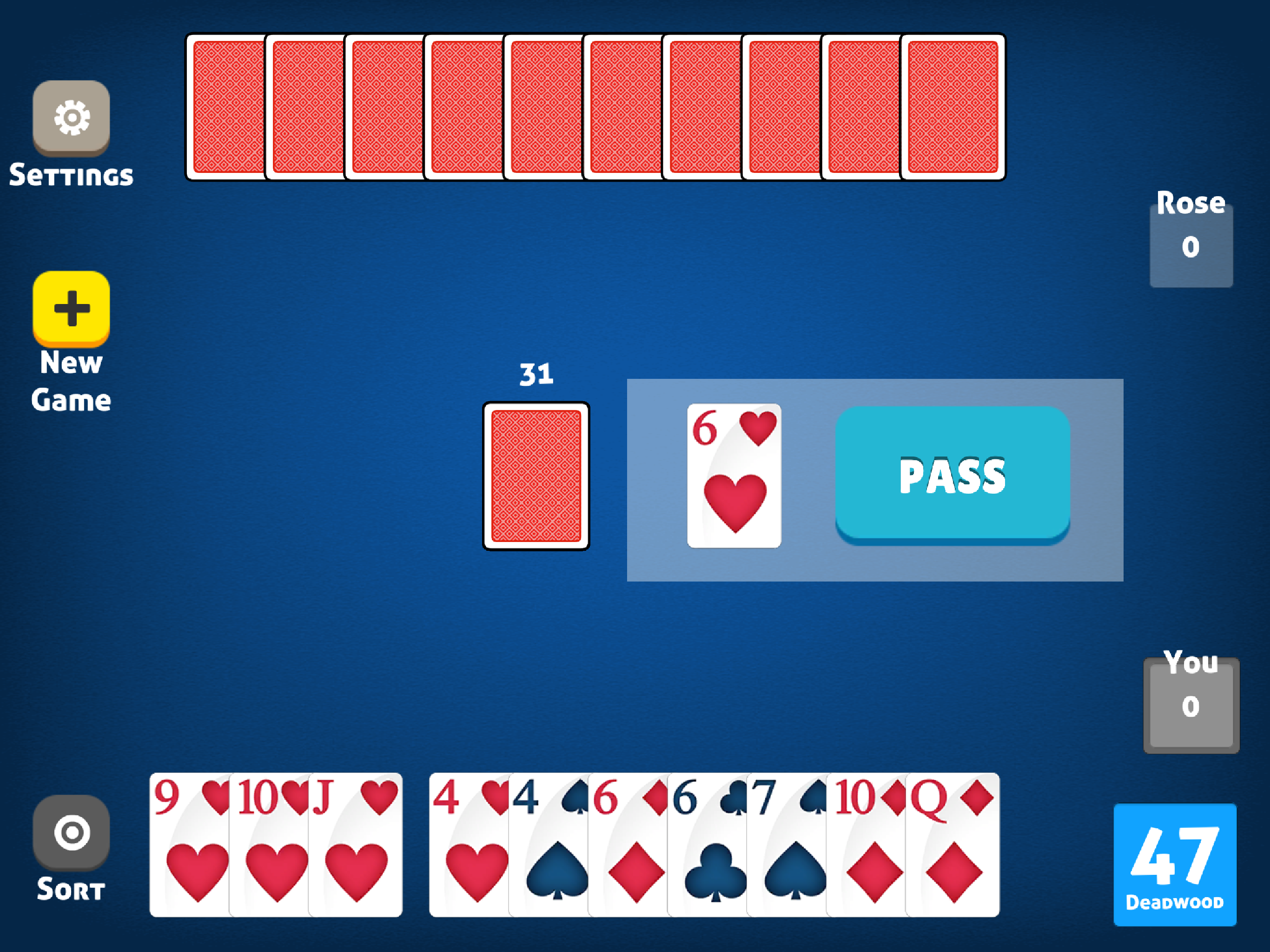 Gin Rummy . Plus screenshot 5