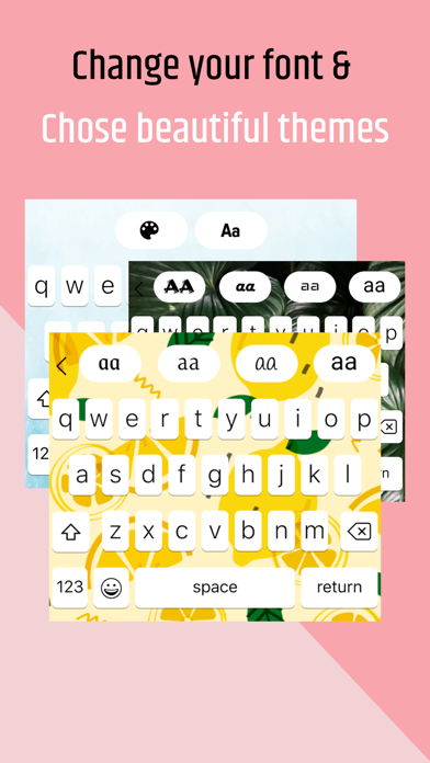 Screenshot #3 pour TypeAwesome - Fonts Keyboard