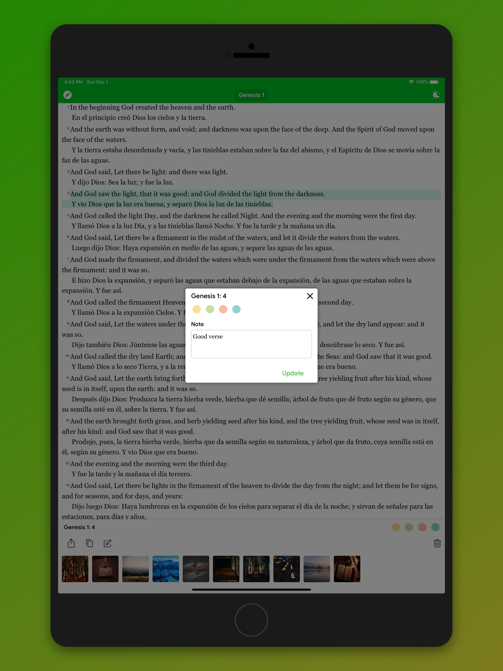 Spanish English Bible