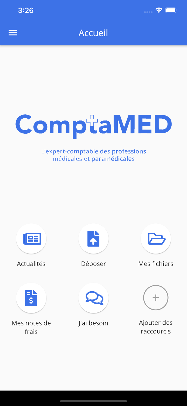 ComptaMED screenshot 1