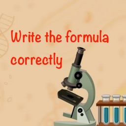 Write the formula correctly
