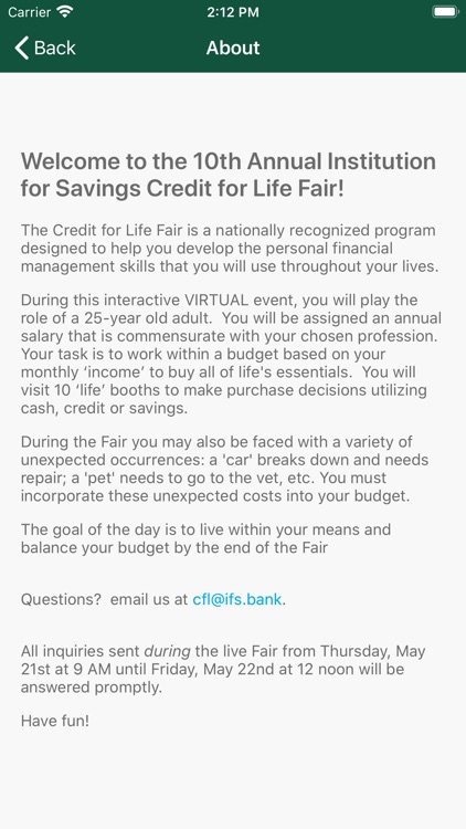 IFS Credit For Life Fair screenshot-3