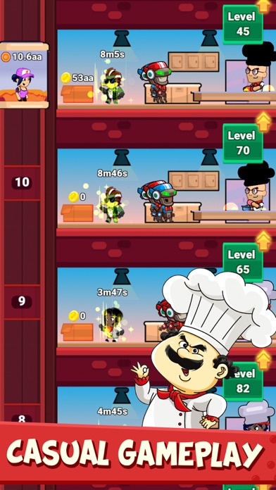 Top Chef Hero 2: Idle clicker screenshot 3
