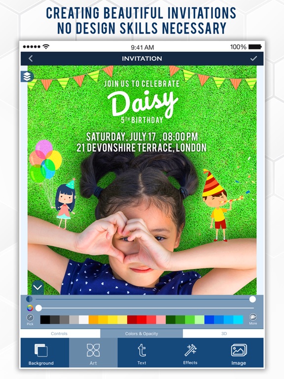 Screenshot #6 pour Ace Invitation Maker - eCards
