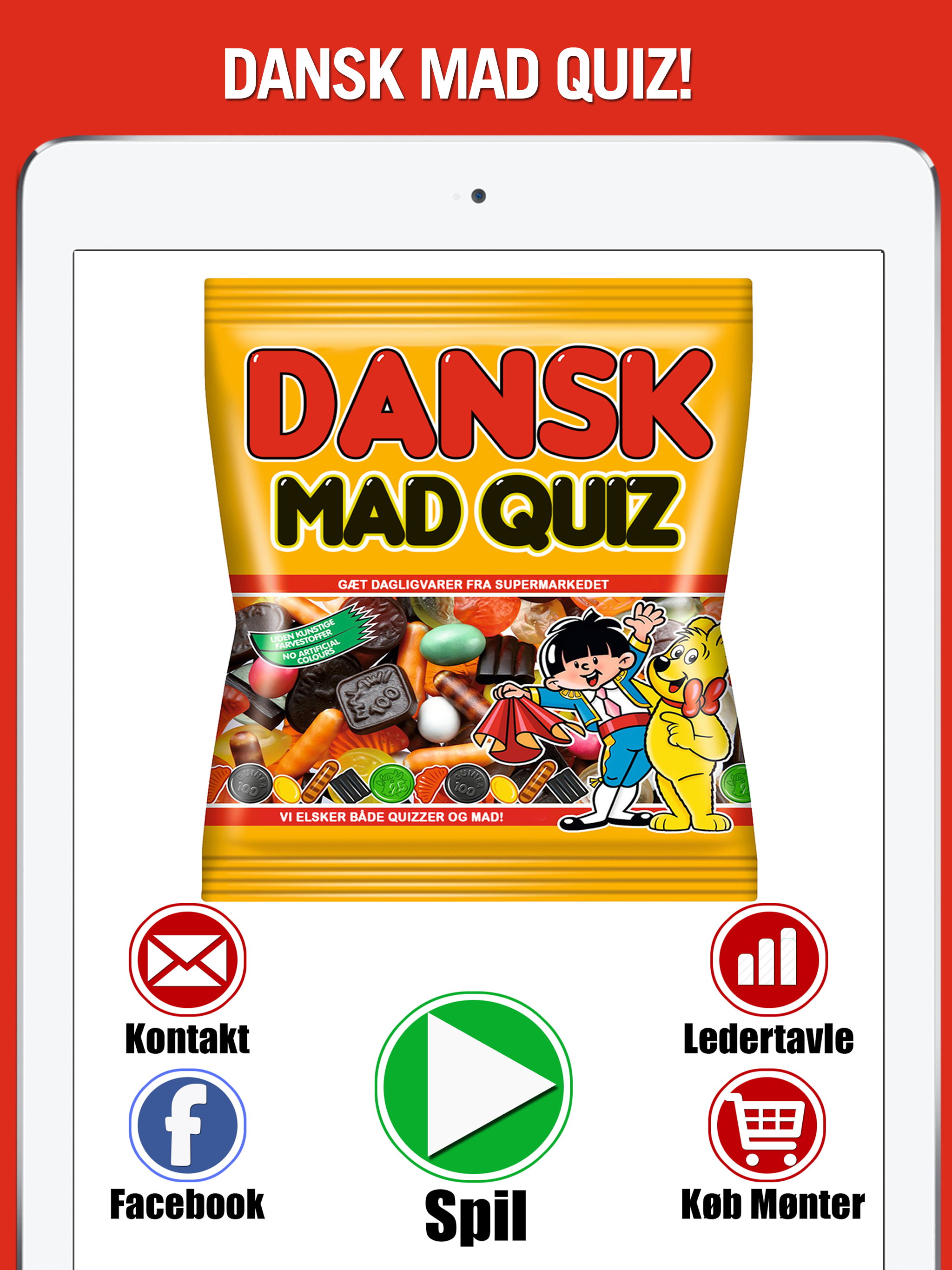 Dansk Mad Quiz