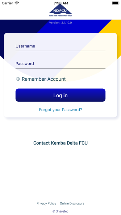 Kemba Delta FCU Screenshot