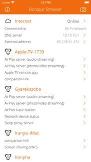 service browser iphone capturas de pantalla 1