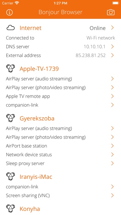 Service Browser screenshot-0