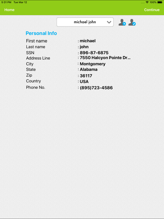 Screenshot #5 pour Extension Tax 4868