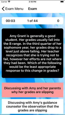 Game screenshot Praxis II PLT Early Childhood hack