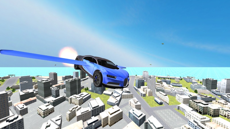 Flying Car Racing Simulator screenshot 6