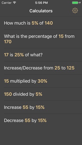 Percentage Calculator Percentのおすすめ画像1