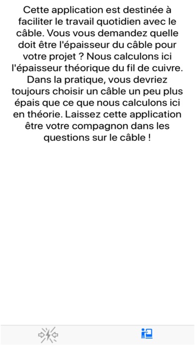Screenshot #2 pour Cable Calc Tool
