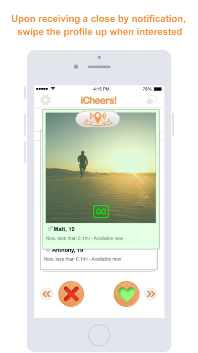 iCheers - Dating app screenshot 3