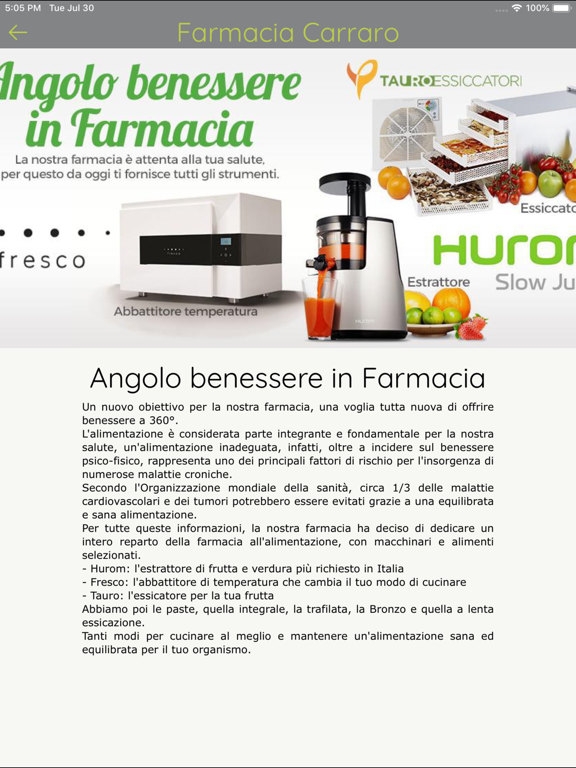 Screenshot #6 pour Farmacia Carraro