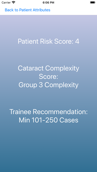 complexCataract iPhone screenshot 4 - Medical app