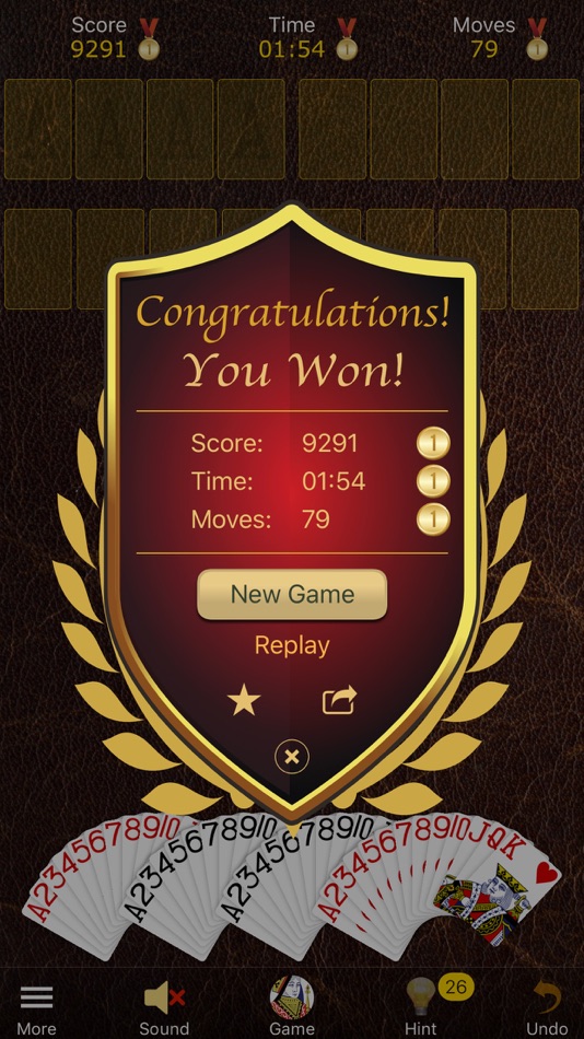 #5. FreeCell by Logify (iOS) 由: Logify LLC