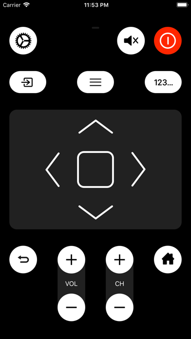 Screenshot #1 pour Remote for BRAVIA™ TV
