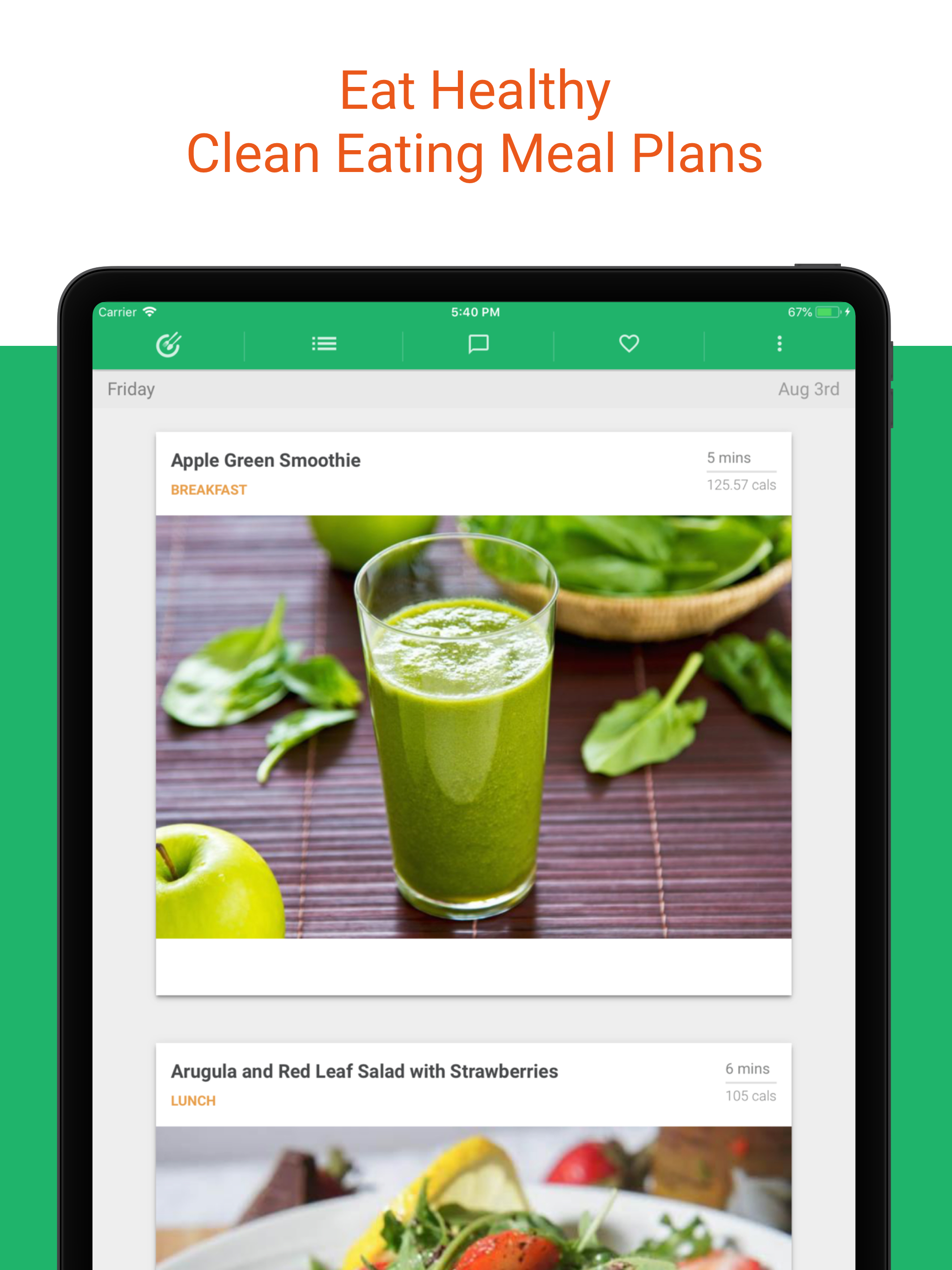 Healthy Eating Meals at Home screenshot 6