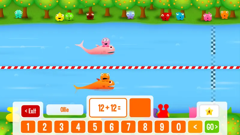 Squeebles Maths Race screenshot 1 of 5