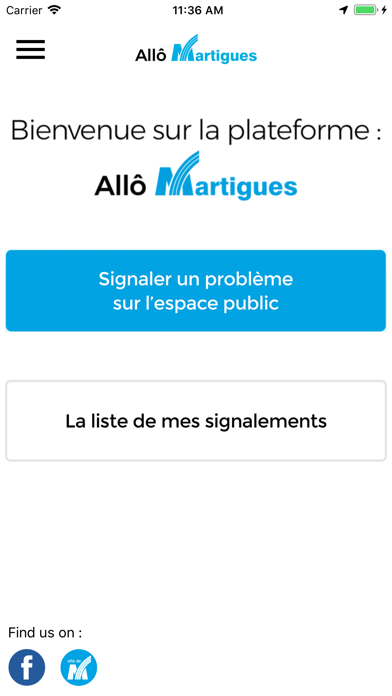 Screenshot #1 pour Allô Martigues