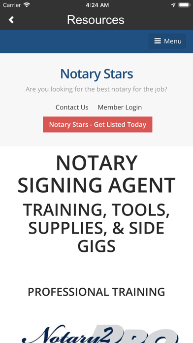 Notary Stars Screenshot