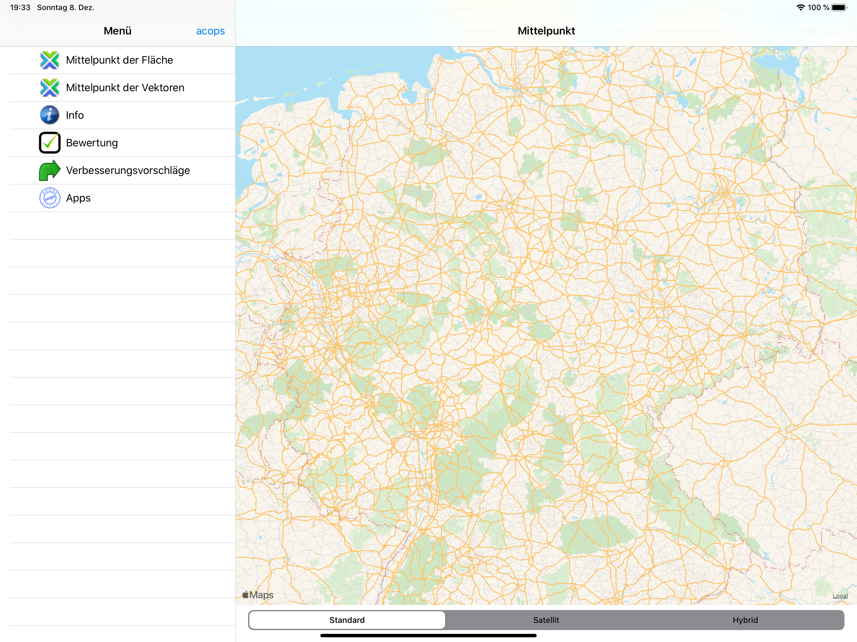 Mittelpunkt screenshot 6
