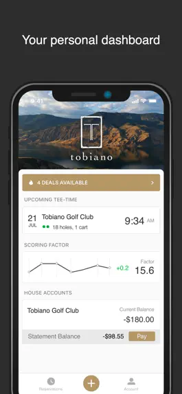 Game screenshot Tobiano Golf Club apk