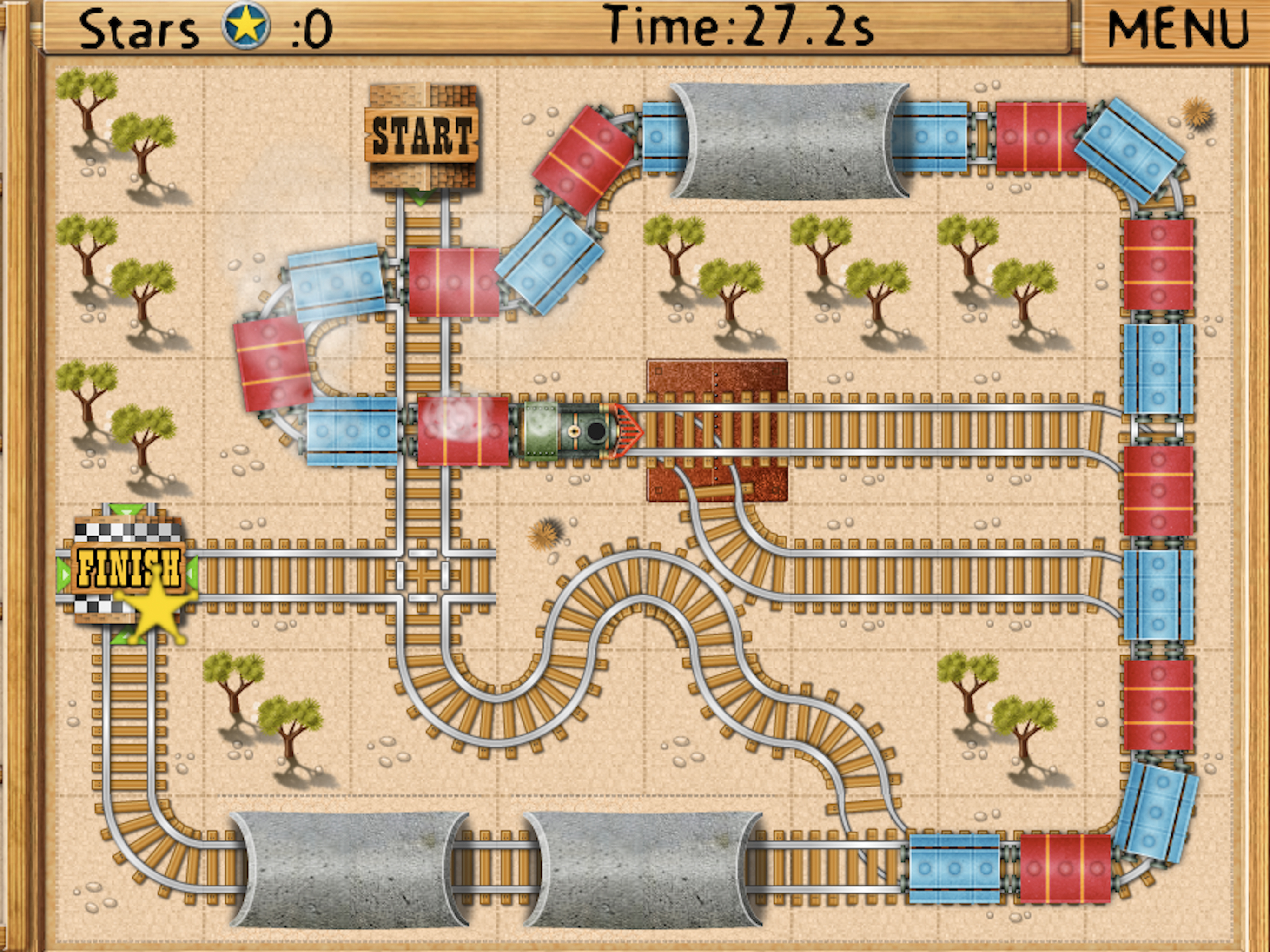 Rail Maze : Train Puzzler