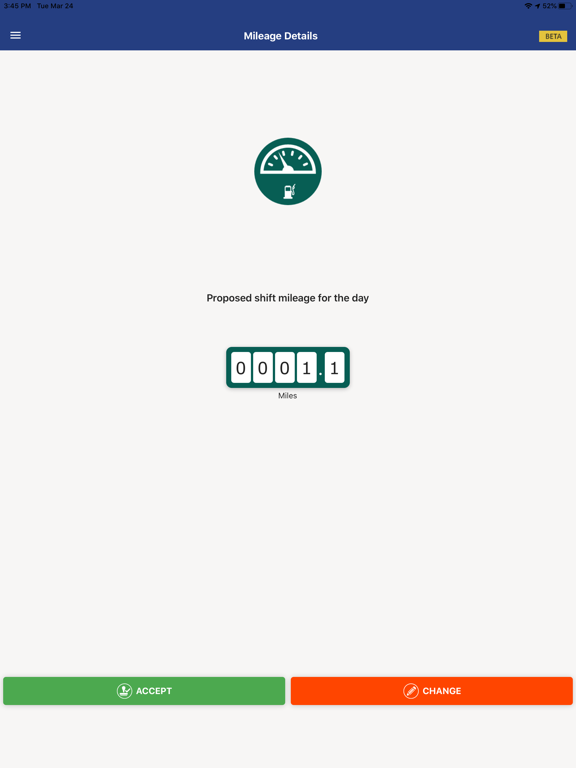 myEtimecard iPad screenshot