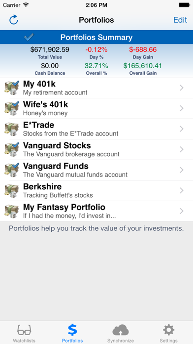 Screenshot #1 pour StockMarketEye