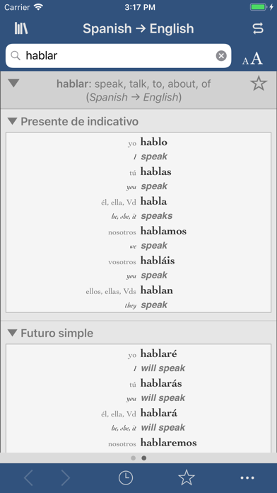 Collins Spanish-English Screenshot