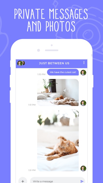 Just Between Us - Couples Chat screenshot-3