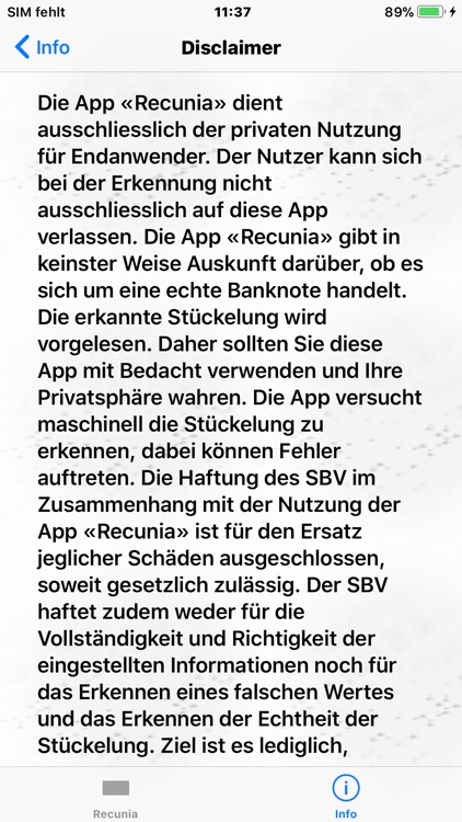 Recunia screenshot-3