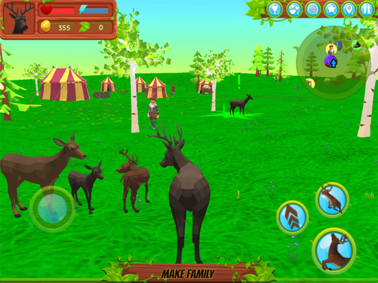 Screenshot #6 pour Deer Simulator - Animal Family