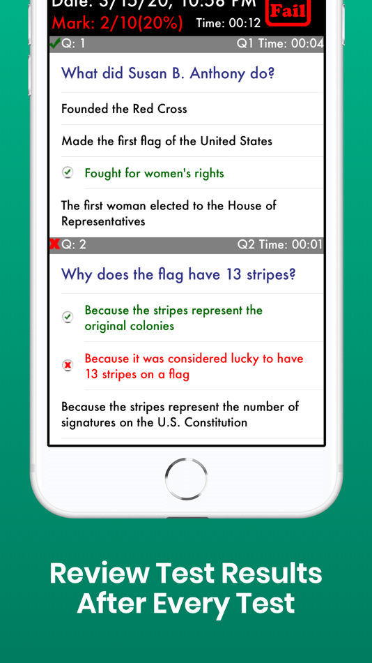 #10. Citizenship Test with Audio (iOS) 由: Deedal Studios Inc