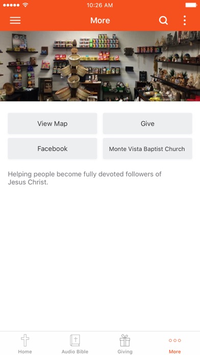 Monte Vista Baptist Church Screenshot