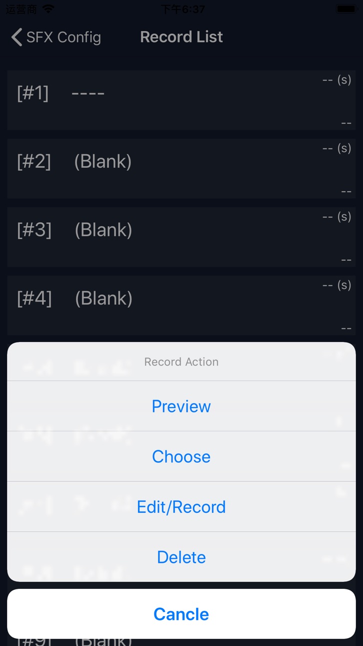 iPhone screenshot