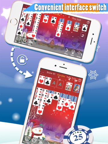 Klondike Solitaires :Christmasのおすすめ画像2