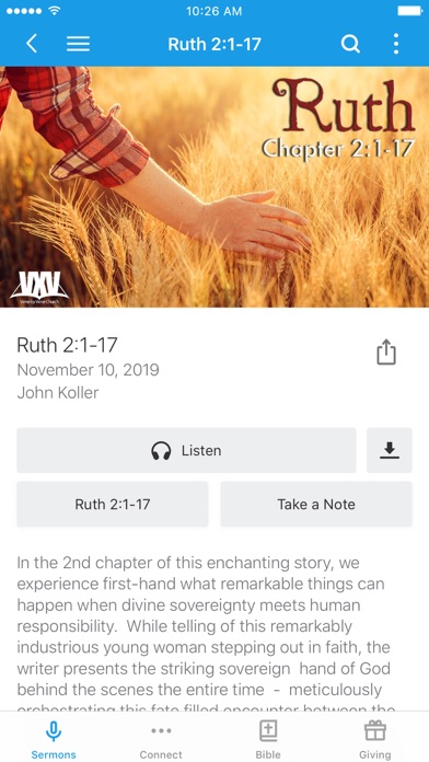 Verse by Verse Church (VXV) Screenshot