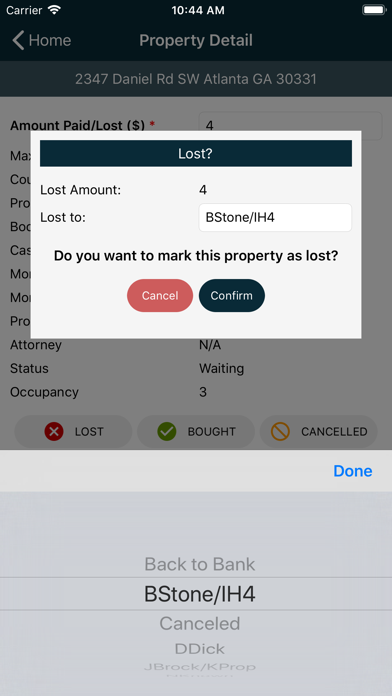 Screenshot #3 pour HoneyBadger Pro Bidding