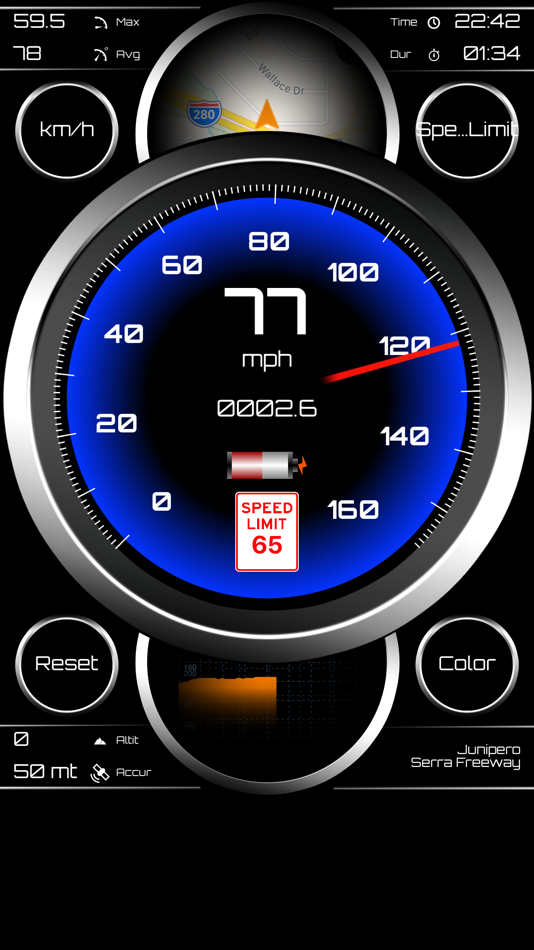 #6. Speedometer • (iOS) 由: UniCom Technology