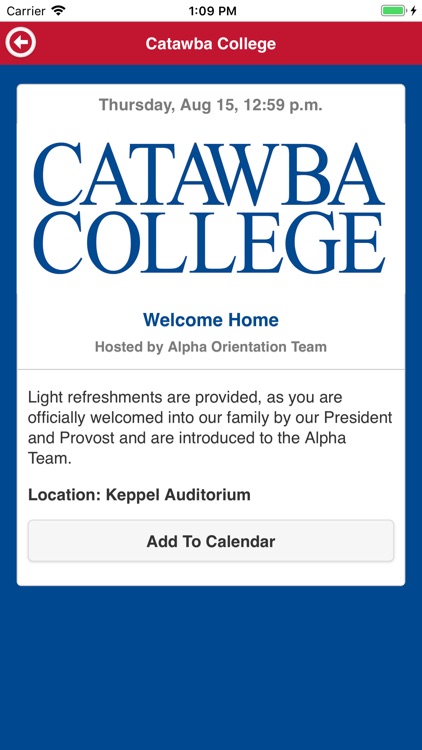 Catawba Events