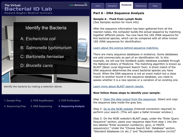 Bacterial ID Virtual Lab screenshot-4